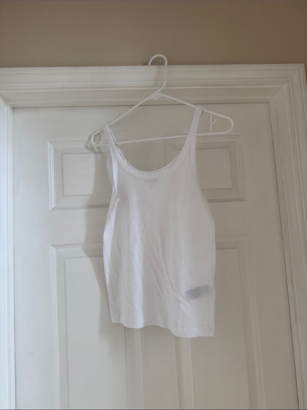 J.Crew Women's White Featherweight Camisole